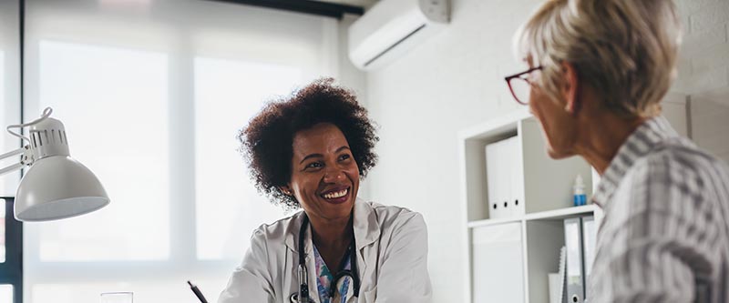 A doctor discusses scoliosis