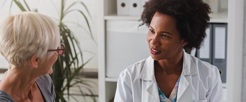 A doctor discusses spine health